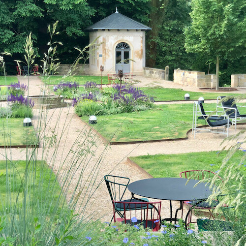 Schlossgarten mit Pavillon