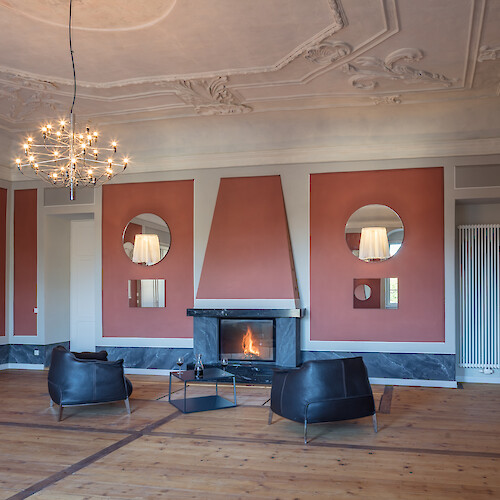 Kaminsaal Schloss Prossen